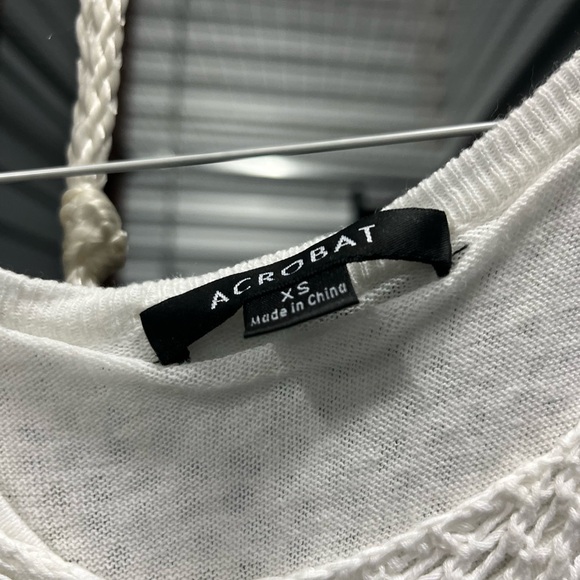 Acrobat Mesh Tank Top With Built in Slip - Picture 4 of 4